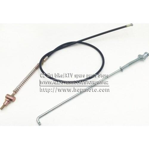 Drum Brake Cable For Chinese Pit Dirt Motor Bike Motorcycle XR50 CRF50 CRF70 KLX 110 125 SSR TTR BBR Horizontal Engine