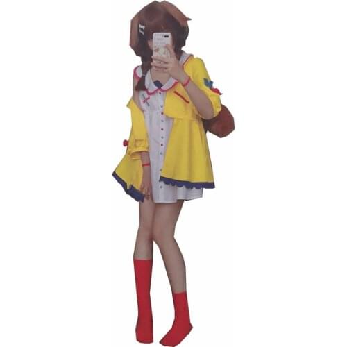 VTuber Inugami Korone Cosplay Costume Women Cute Uniforms Halloween Carnival YouTuber Suit Fancy Anime Outfits Custom Made