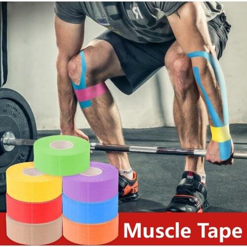 12 Colors Self-Adhesive Elastic Bandage Elastoplast Wrap Tape Sports Protector For Knee Finger Ankle Palm Shoulder 2.5cmx5m