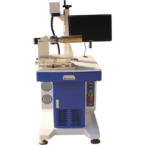 Small Metal Gold Jewelry Fiber Laser Marking Engraving Machine for Sale