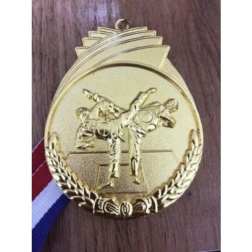 2021 gold silver copper golden metal Taekwondo zinc alloy sports medals custom medal/medallion