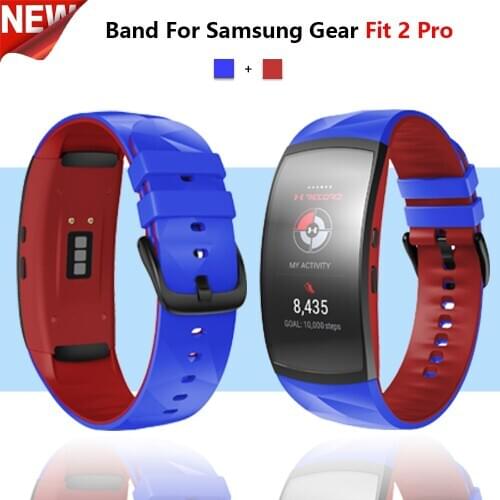 Fashion Replacement Wristband Strap For Samsung Gear Fit2 Pro Band Silicone Watchband For Samsung fit2 SM-R360 Smart accessories