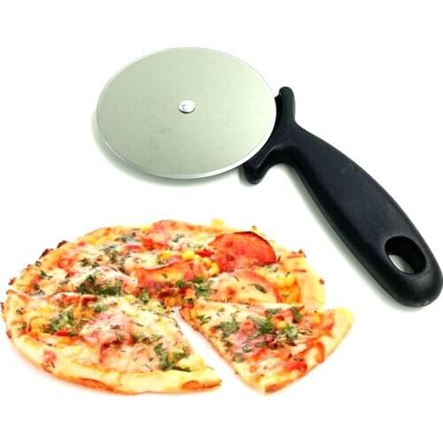 Pizza Cutter Cake Knife Stainless Steel Non-stick Baking Pastry Tools Kitchenware Round Roller For Pies Waffles Dough Cookies