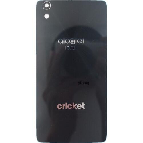 Original Battery Cover For Alcatel Onetouch Idol 4 OT 6055 Back Door Housing Replacement Parts OT6055 OT6055K 6055U With NFC