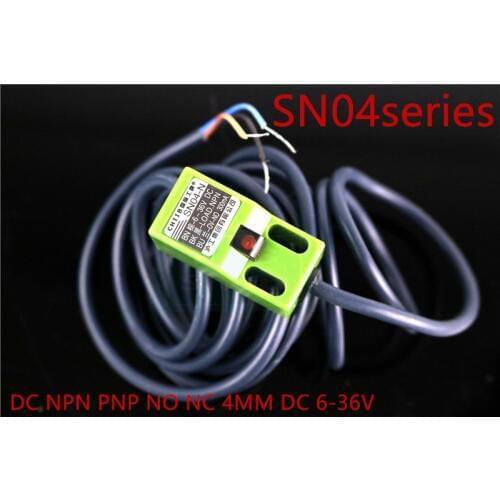 SN04-N SN04-N2 SN04-P SN04-P2 DC NPN PNP NO NC 4MM DC 6-36V Inductive Proximity Sensor Proximity Switch sensor SN04