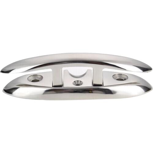 Heavy Duty Kayak Stainless Folding Flip Up Dock Cleat 8 inch Accessories