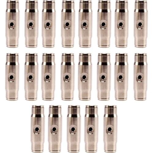 3/8 Inch Mist Cooling System Quick Connect Joint 3/16 Inch Mist Nozzle T-Connector (20Pcs)-(Diameter: 3/8 Inch, Color: Single No