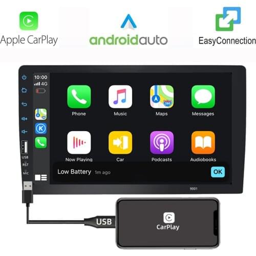 Universal Single 1 DIN Car Stereo Radio MP5 Player Carplay Autoradio BT In-Dash