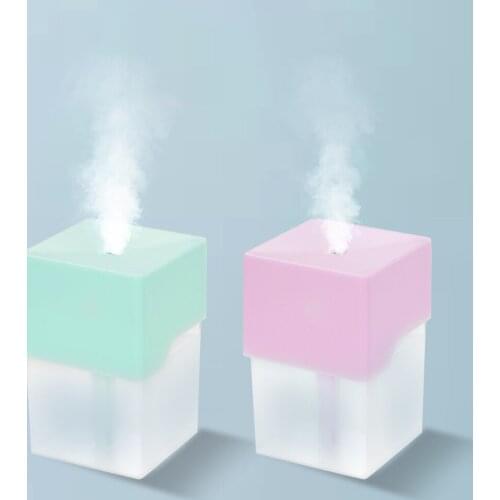 220ml Air Humidifier Ultrasonic Essential Oil Diffuser USB Cool Mist Maker with Night Lamp for Home Car Spray Aromatherapy