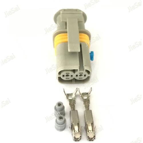 2 Pin/Way Grey Female Automotive Connector Auto Plug Light Socket DJ7028B-1.5-21 18286000002