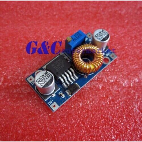 5PCS 5A DC-DC adjustable step-down module XL4005 new electronic product accessories compatible board diy electronics