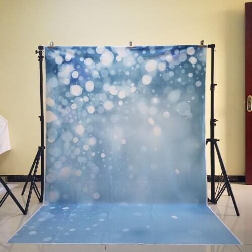 5x7ft flicker backdrops glitter photography backdrops blue bokeh wallpaper photography background flash Scintillation