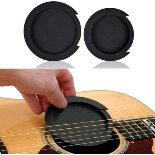 Guitar Accessories Silicone Classic Guitar Buster Sound Hole Cover Guitar Noise Reduction 2 Sizes Buffer Block Stop Plug Parts