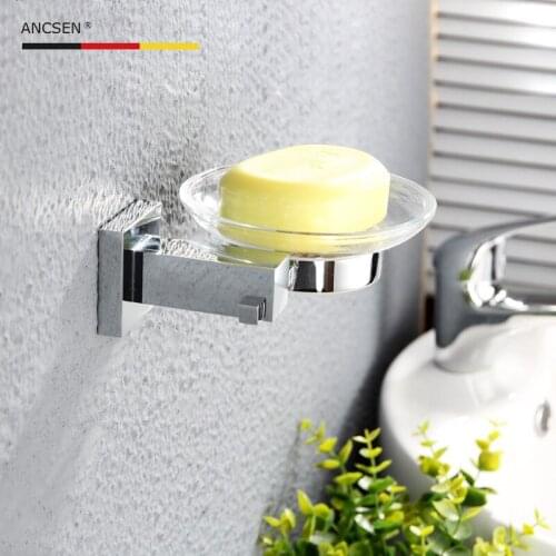 Bathroom accessories soap dish holder wall mounted soap sponge holder for kitchen soap holder organizer soap holder copper