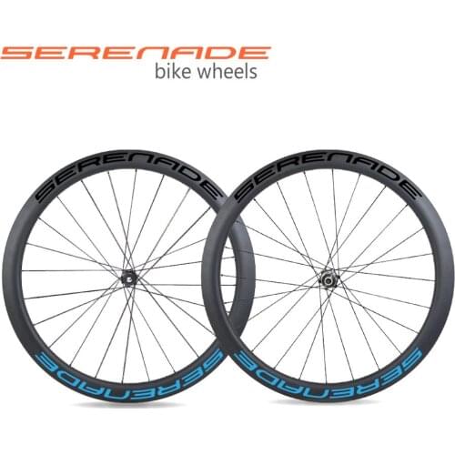 700C Tubeless Bike Wheels Symmetric 50mm Deep 25mm Wide Clincher for Road Bikes D41SB D42SB CL Disc Brake
