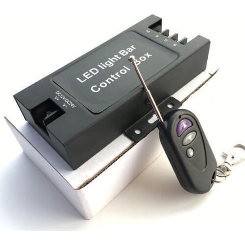 12V/24V 360W Wireless RF Remote Led light bar Control box Car Motorcycle Truck Led DRL Daytime light warning strobe controller