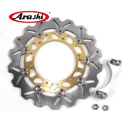 ARASHI Oversized Rear Brake Disc For YAMAHA XP T-MAX 500 2001-2011CNC Brake Disks Rotors TMAX T-MAX 500 2002 2003 2004 2005 2006