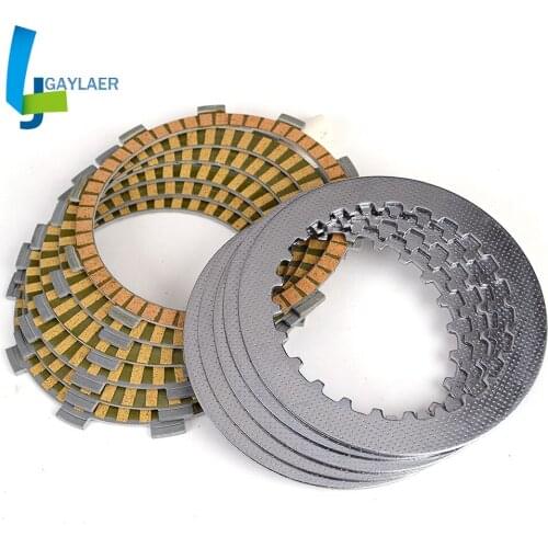 Motorcycle Clutch Plates Steel Friction Plate for Honda NV400 Shadow Slasher 400 NC40 NV400 Shadow 400 22202-MAE-000