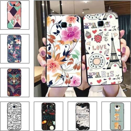 For Girls Silicone Phone Case For Samsung Galaxy J4 Core/SM-J410G Shockproof Cute Original