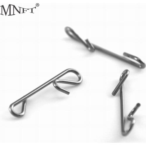 MNFT 300PCS/Lot Fishing Knotless Connector X-Safe Spin,Ideal for pike fishing