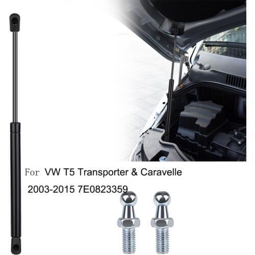 Car Front Hood Support Bars For VW T5 Transporter Caravelle 2003-2015 7E0823359 Front Bonnet Gas Strut