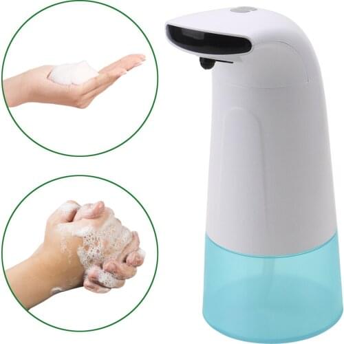 250ml Intelligent Liquid Soap Dispenser Kitchen Bathroom Tools Hand Washing Automatic Touchless Induction Foam Infrared Sensor