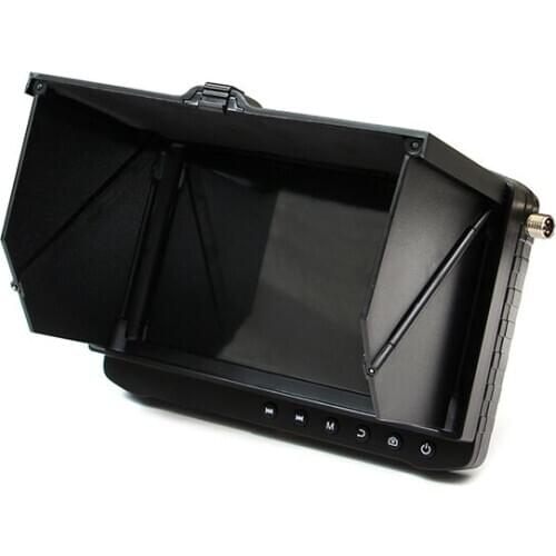 Shipping free H.264 DVR Recorder 5inch 1080p mini DVR with Built-in IPS screen, 4500mah li-battery for pipe inspection