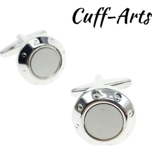 Cufflinks for Mens Shirt Cufflinks Unique Fashion Wedding CufflinksCuffarts Men Jewelry Bijoux Homme Fathers Gift C20103