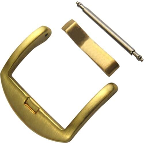 Watch Buckle Clacp 18mm 20mm 22mm 24mm Bronze Brass Watchband Clasp Buckles Wristwatch Repair Tool Accessory