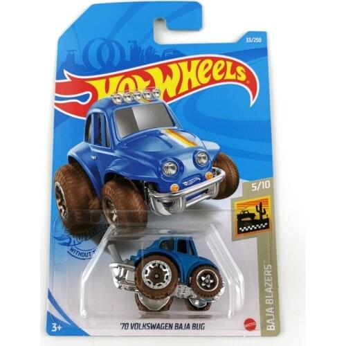 2020-126 Hot Wheels car 1/64 70 BAJA BUG Collection Metal Die-cast Simulation Model Cars Toys