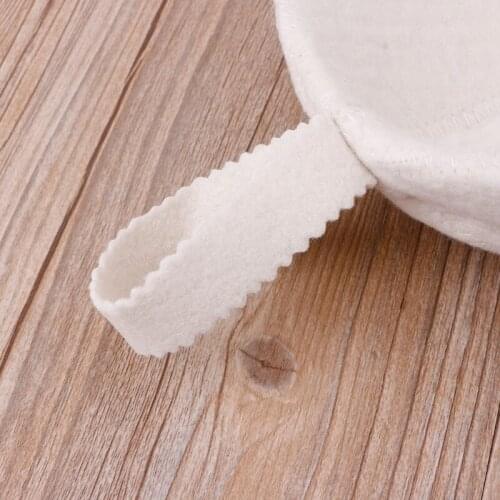 2021 New White Wool Sauna Hat Anti Heat Cap For Bath House Head Protector Russian Style