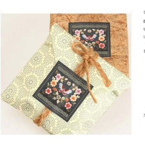 300 pcs 5cm large size Chinese style butterfly paper sticker decoration DIY diary scrapbooking seal sticker kawaii stationery