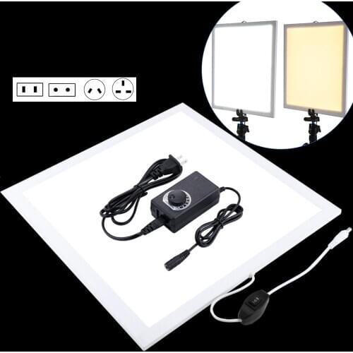 38CM*38CM Shadowless LED Lamp Light Panel Softbox Photography Lighting Bottom Board