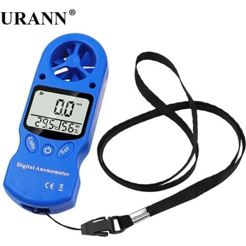 URANN Digital Anemometer Wind Speed/Temperature/Humidity/Wind Chill/Heat Index/Dew Point/Barometric Pressure/Altitude Meter