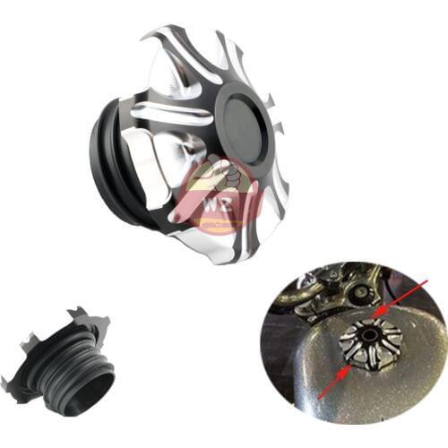 For Harley XL 1200X883 motorcycle motorcycle CNC aluminum fuel tank hard gas decorative craft oil cover