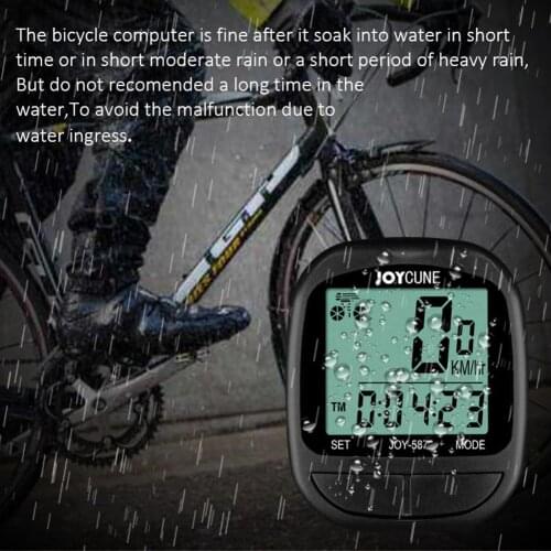 Dual Sensor Speedometer Bike Speed Cycling Bicycle Computers Waterproof Speedometer Riding Odometer Speedometer