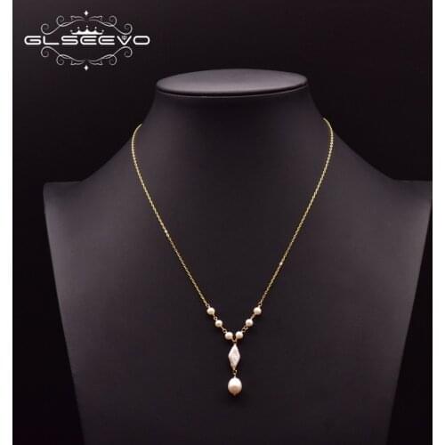 GLSEEVO Pearl Necklaces For Women