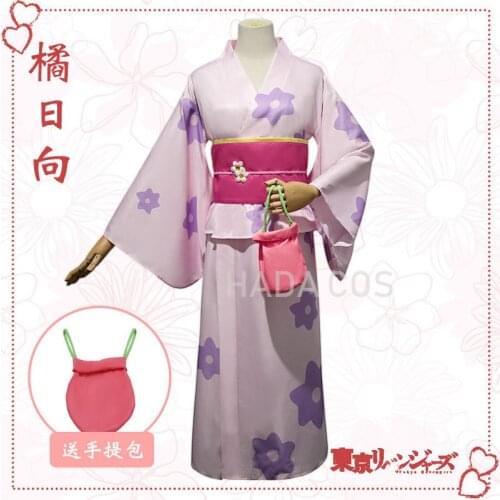 2021 Hinata Tachibana Cosplay Costume Anime Tokyo Revengers Character Uniform Halloween Carnival Costume for Women