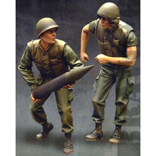 1/35 Resin Model Building Kit Figure American crew