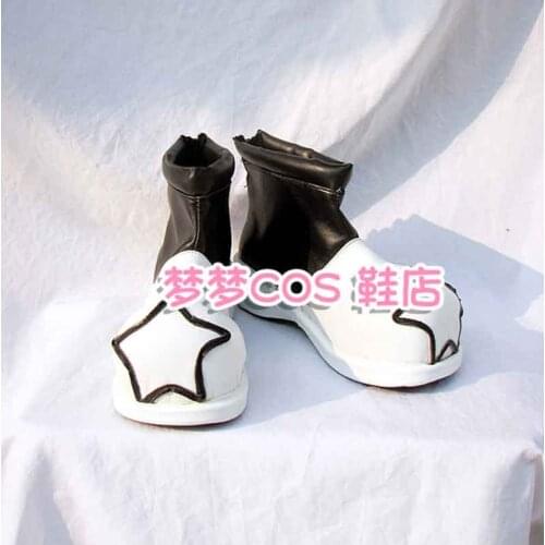Custom-Made Soul Eater Black Star Cosplay Shoes Boots Hand Made For Halloween Festival Costume Accessories For Women And Men