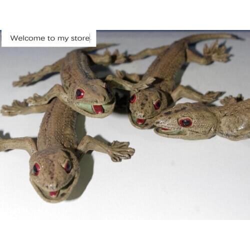 Pvc figure Simulation Animal Model lizard Toy 1pcs