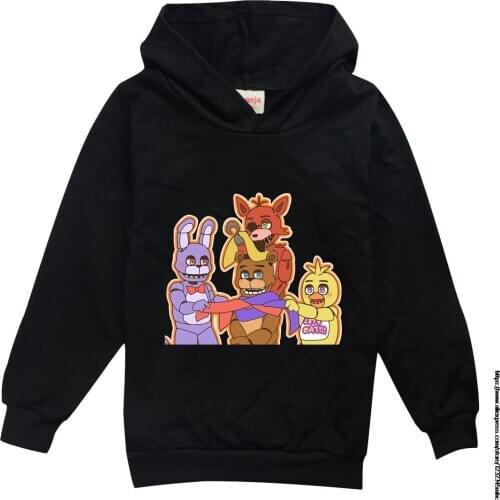 Five Nights at FreddysT Shirt Kids Children Clothing Classic Games -shirt Boys Fashion Cartoon Girls ees ops Clothes