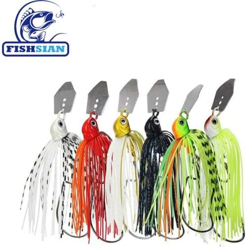 2020 Chatterbait Fishing Lures Weights10-14g Fishing Tackle Spinnerbait Fishing Accessories Isca Artificial Buzz Fish Bait Pesca