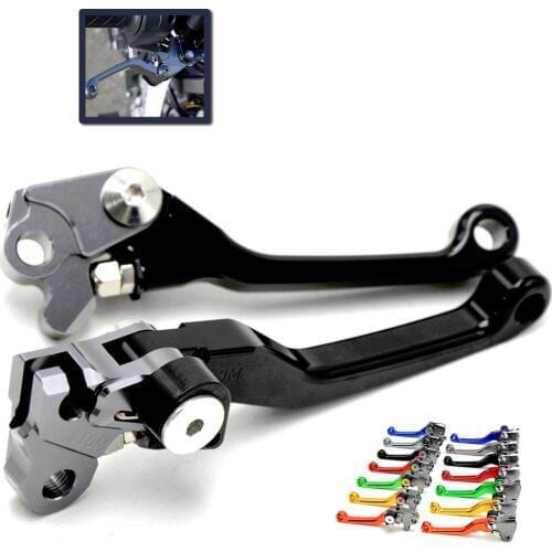 For HONDA CR80R CR85R 1998 1999 2000 2001 2002 2003 2004 2005 2006 2007 DirtBike Motocross Pivot Racing Brake Clutch Levers
