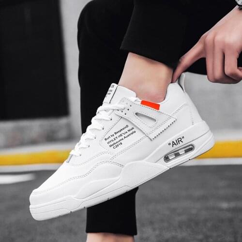 Spring Air Cushion Sneakers Men Running Shoes Sport Men Running Childrens Sports Shoes White Athletic Tennis Original GME-1263