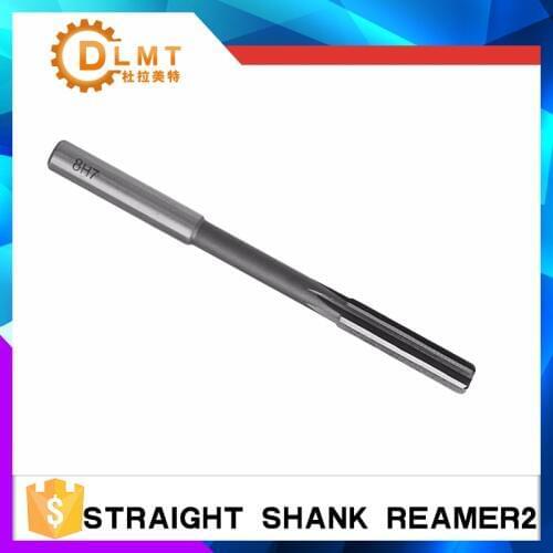 1Pc Silver Machine Reamer HSS Straight Shank Chucking Reamer Machine Reamer Milling Cutter Tool For Bore Machining