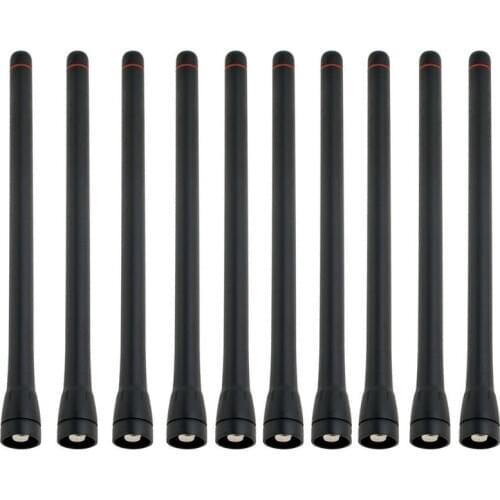 10Pcs FA-SC55V VHF Walkie talkie Antenna for ICOM Radio IC-F1000 F16 F33G F3026 F14 F15S F3002 F3063 F3161 F70 IC-V88 F3262