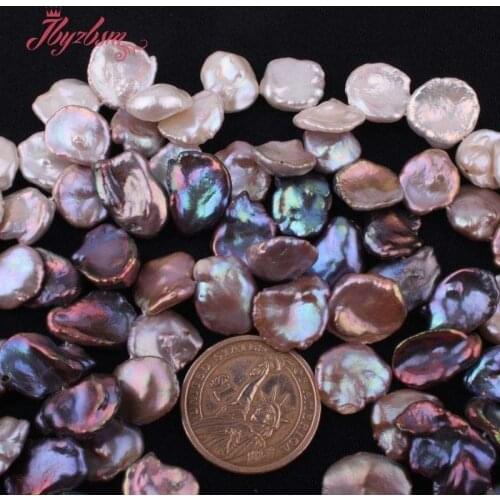 12-15mm Baroque Freshwater Pearl Beads Natural Stone Beads For DIY Necklace Bracelets Earring Jewelry Making 14.5" Free Shipping