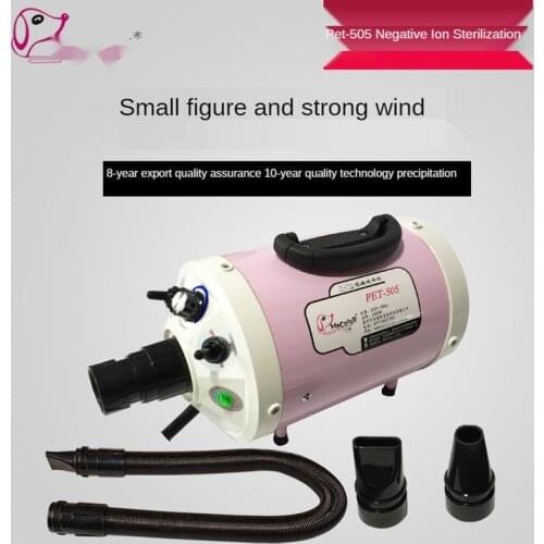 2800W Power Hair Dryer For Dogs Pet Cat Grooming Blower Warm Wind Secador Fast Blow Small Medium