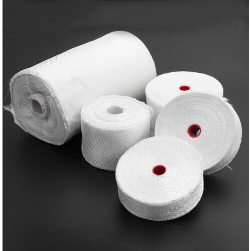 5cmx 15m) high temperature resistant glass fiber cloth tape, glass fiber plain cotton cloth, household industrial accessories